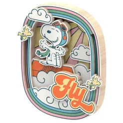 Imán Peanuts Puremind Pilot Dreams de Madera