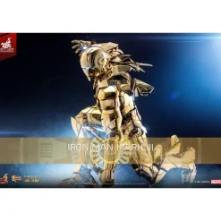 Iron Man Figura Movie Masterpiece Diecast 1/6 Mark III (Gold Color)