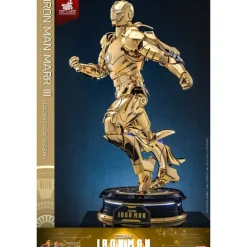 Iron Man Figura Movie Masterpiece Diecast 1/6 Mark III (Gold Color)