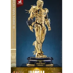Iron Man Figura Movie Masterpiece Diecast 1/6 Mark III (Gold Color)