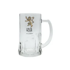 Jarra Cerveza cristal Lannister Juego de Tronos