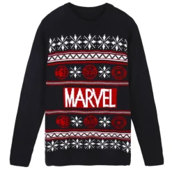 Jersey de Navidad Marvel logo