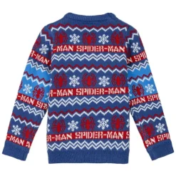 Jersey Navideño de Spiderman para Niños