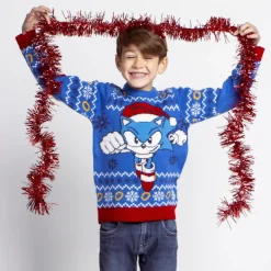 Jersey Navideño Sonic para Niños