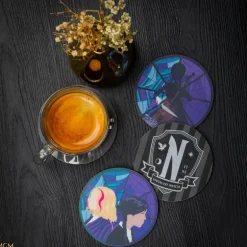 Juego de 4 posavaso Miercoles