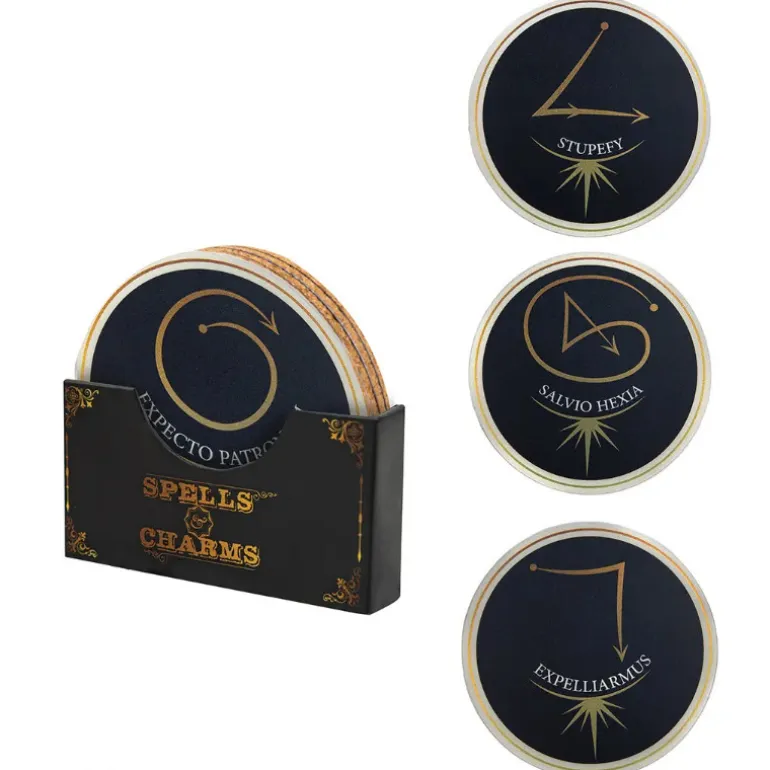 Juego de 4 posavasos Harry Potter