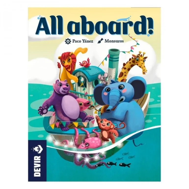 Juego de cartas All Aboard! de Paco Yánez - Devir