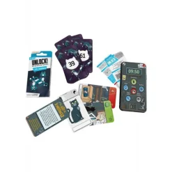 Juego de Cartas Unlock! Miniaventuras: El Gato de Schrödinger