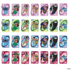 Juego de Cartas UNO Lilo & Stitch para 2-10 jugadores