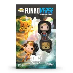 Juego de Mesa Funkoverse DC Edición 102 con Wonder Woman y Cheetah