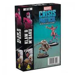 Juego de Mesa Marvel Crisis Protocol: Klaw y M'Baku