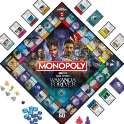 Juego de Mesa Monopoly Black Panther Wakanda Forever