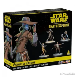 Juego de mesa Star Wars Shatterpoint Fistful of Credits Cad Bane Squad Pack