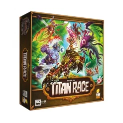 Juego de Mesa Titan Race - Carrera de Titanes para Niños y Familias