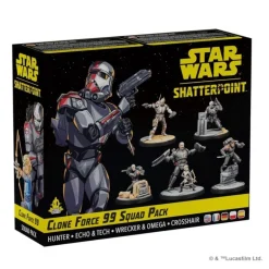 Juego de Miniaturas Clone Force 99 - Star Wars Shatterpoint