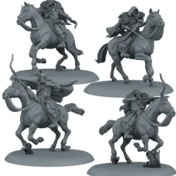 Juego de Miniaturas Exploradores Rastreadores Canción de Hielo y Fuego