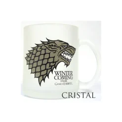 Juego de Tronos Taza Stark Translúcida
