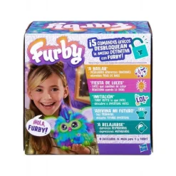 Juguete Interactivo Hasbro Furby Galaxy Brilla en la Oscuridad