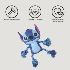 Juguete para Perro Cuerda Stich - Juguetes y Deporte