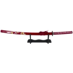 Katana Vaina Roja Dragón 102 cm