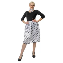 Kit de Años 50 de Rasete para Mujer: Pañuelo y Falda