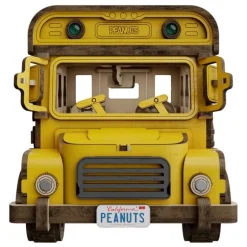 Kit de Construcción Peanuts Puremind Autobús Escolar Madera