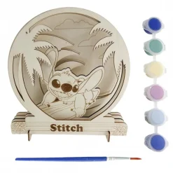 Kit de Manualidades en Madera para Colorear Stitch