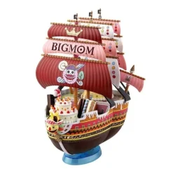 Kit de Modelismo Barco Queen Mama Chanter One Piece 15 cm BANDAI