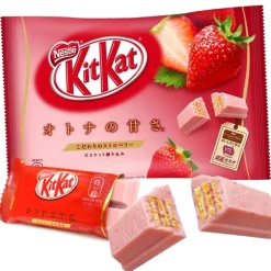 Kit-Kat Sabor Fresa Snack Japonés