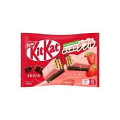 KitKat Yokubari Fresa 10 Piezas: Un Delicioso Placer