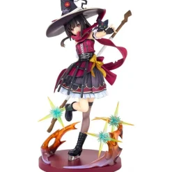 Konosuba Estatua PVC Megumin 10 Aniversario 18 cm