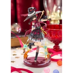 Konosuba Estatua PVC Megumin 10 Aniversario 18 cm