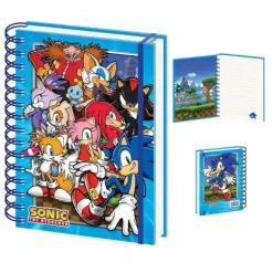 Libreta A5 Green Hill Zone Gang Sonic The Hedgehog