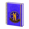 Libreta Miércoles A5 Escudo Nevermore Wednesday