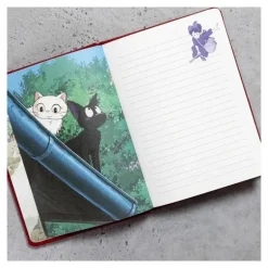 Libreta Premium Jiji Plush de Nicky, la aprendiz de bruja