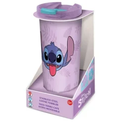 Lilo & Stitch Termo de Viaje Acero Inoxidable Stitch Palms