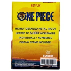 Lingote One Piece Luffy Wanted Poster Edición Limitada