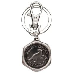 Llavero de Peltre Hufflepuff de Harry Potter