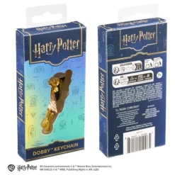 Llavero metálico Dobby dorado 11 cm Harry Potter