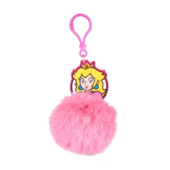 Llavero Pompón Super Mario Princess Peach