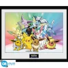 Lámina enmarcada Pokémon "Eevee" 30x40 cm