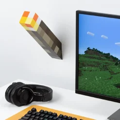 Lámpara Antorcha Minecraft