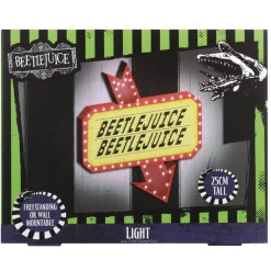 Lámpara Cartel Beetlejuice 22 x 25 cm