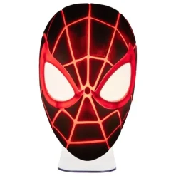 Lámpara 3D LED Miles Morales Máscara Spider-Man