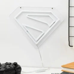 Lámpara de pared LED Superman Neon DC Comics