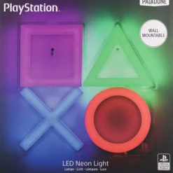 Lámpara LED Estilo Neón PlayStation