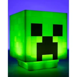 Lámpara Minecraft Creeper