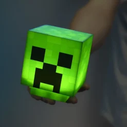 Lámpara Minecraft Creeper
