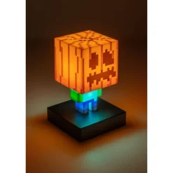 Lámpara Minecraft Zombie Jack O Lantern 12 cm