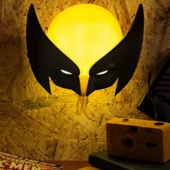 Lámpara Máscara Lobezno 20 cm: Ilumina con Estilo Marvel